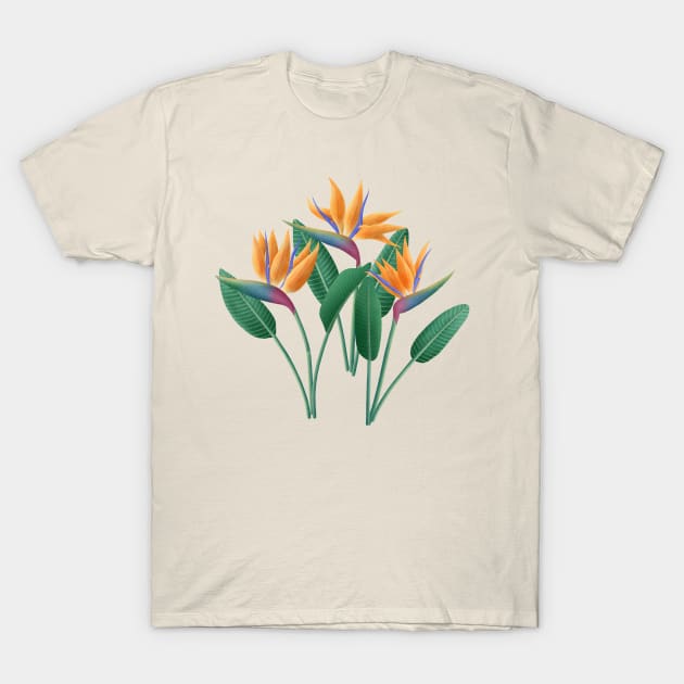 Bird of paradise T-Shirt by CleanRain3675